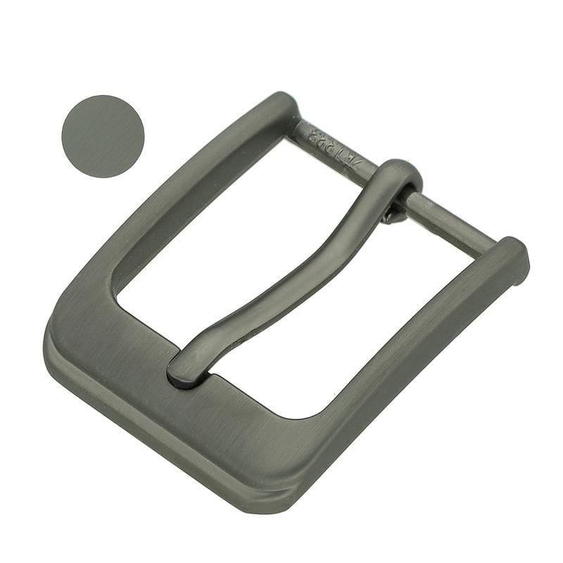 Boucle 3cm Noir brossé