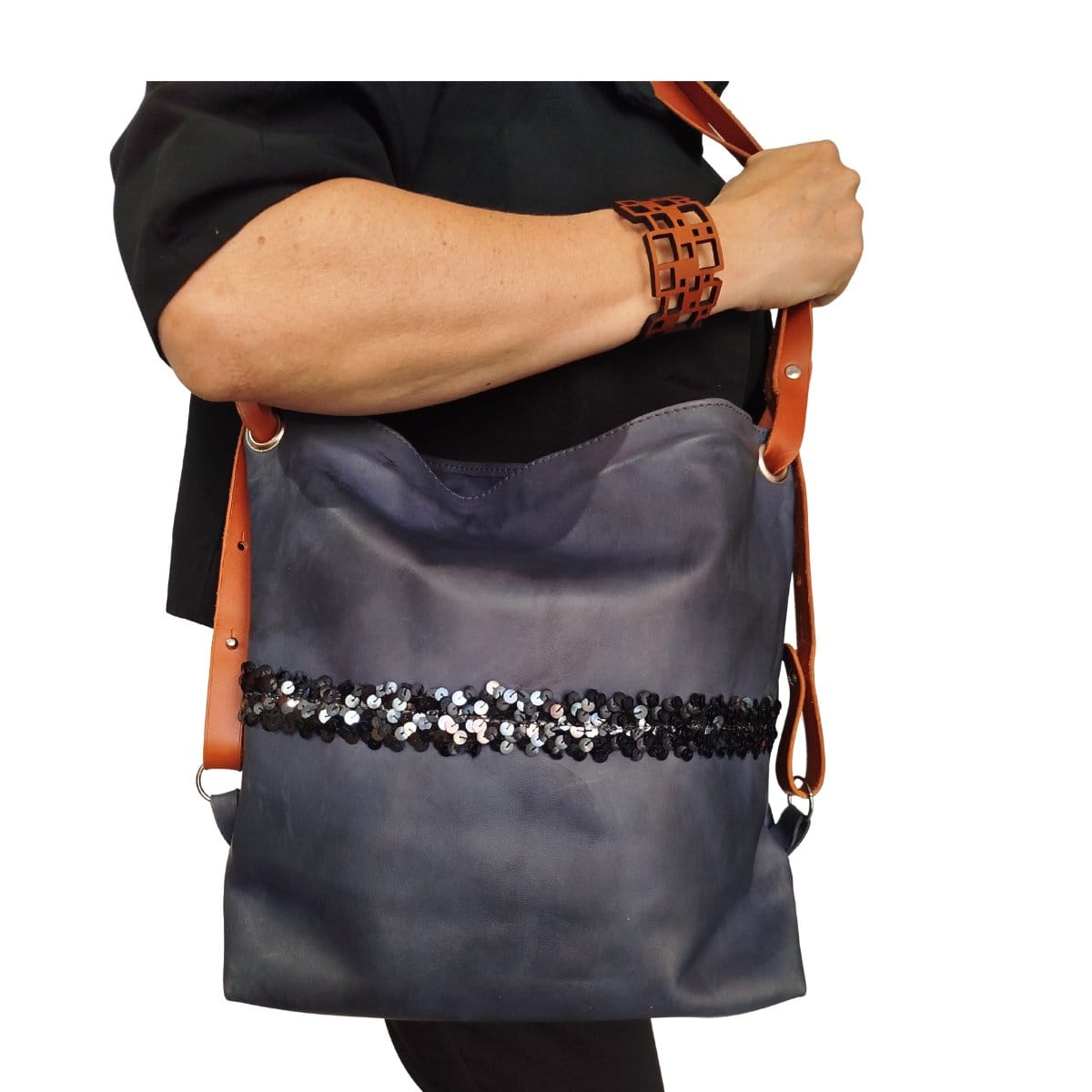 Sac Versalia Stella porté en bandoulière